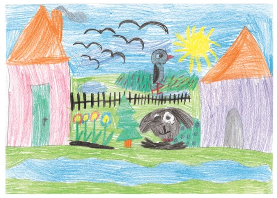 Beautiful Countryside, Gabriela Wyszomirska (7 lat)