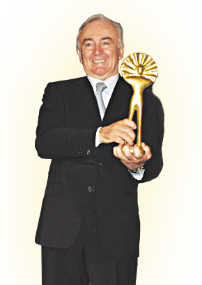 Ivano Barberini ze statuetką Oskara